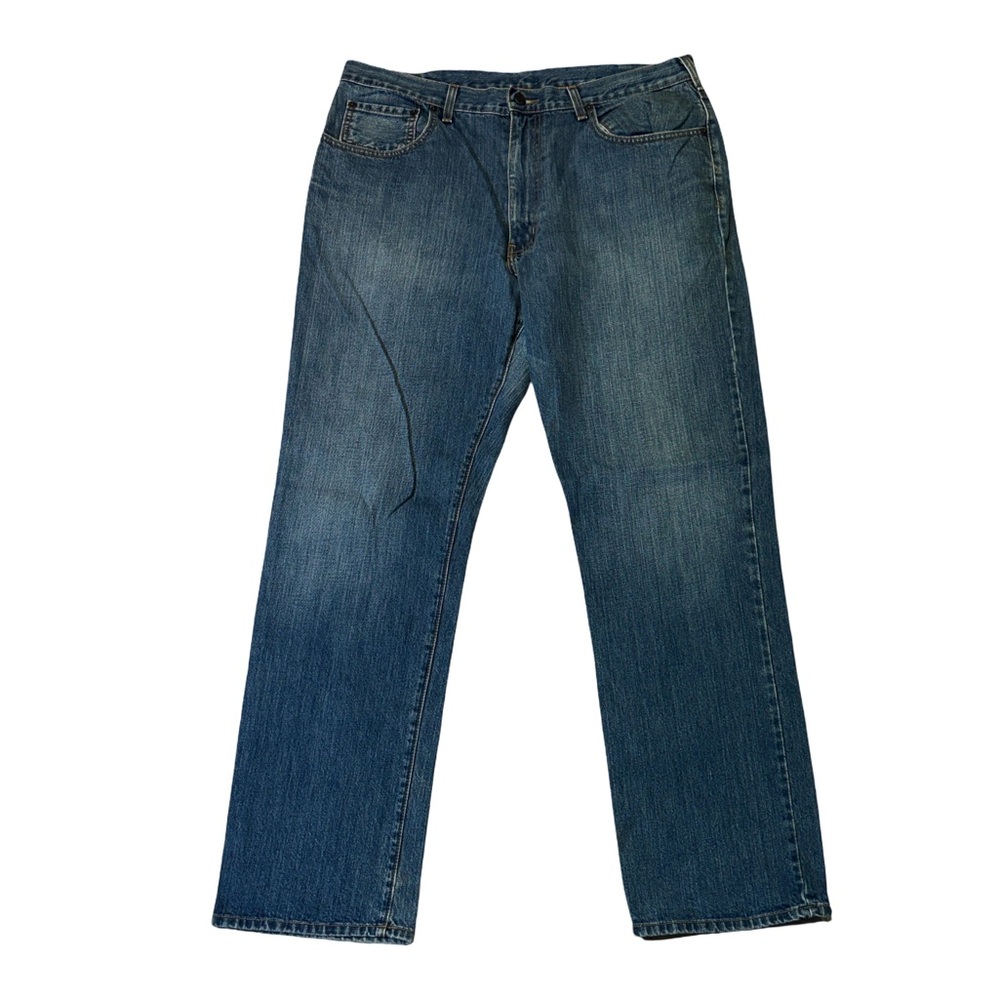 VINTAGE Polo Ralph Lauren mens 38x34 classic straight fit denim blue jeans